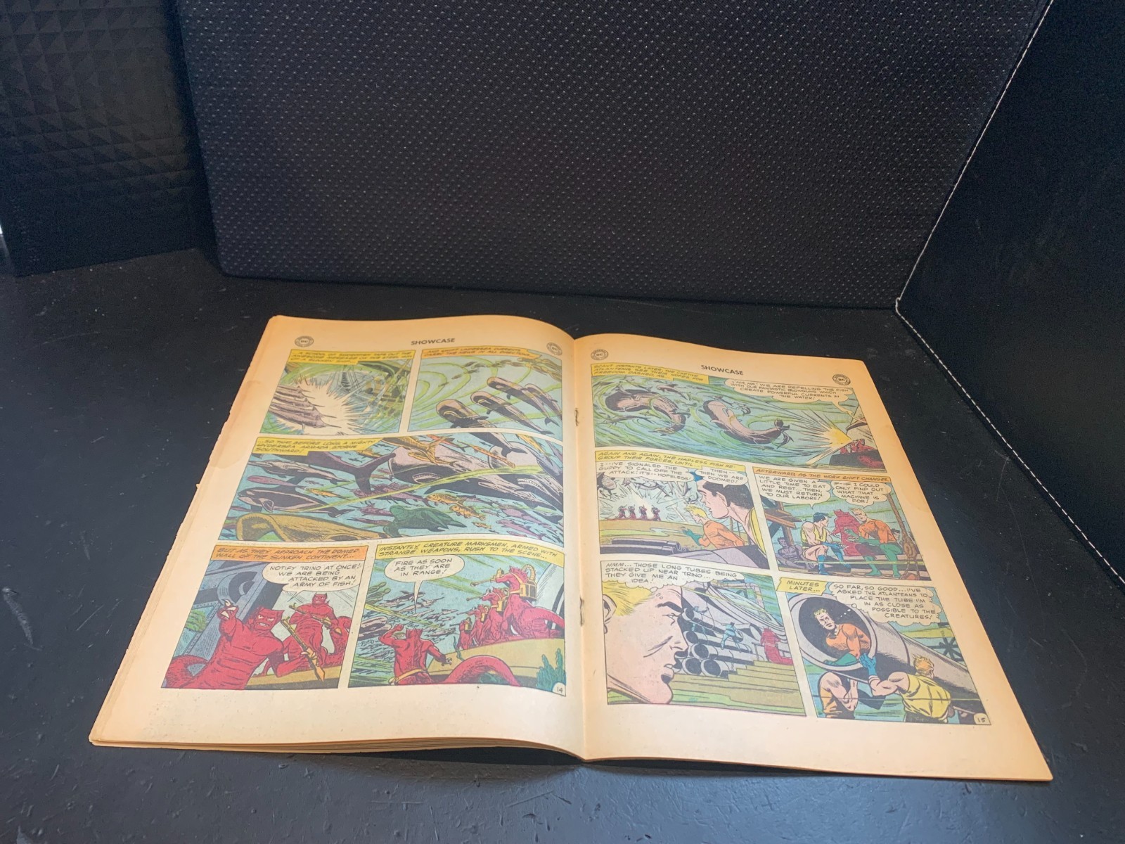 Showcase 30 1st Aquaman Origin G/VG 1961 Glossy