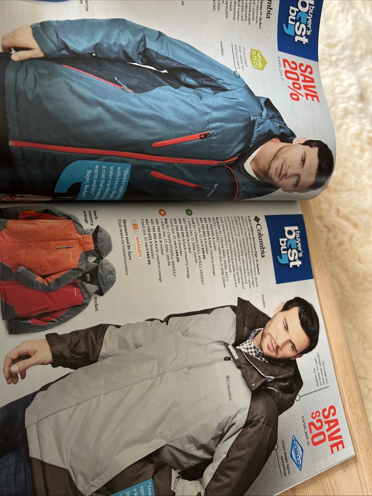 Vintage Sears 2015 Buyer’s Best Buy Sale Catalog Fashion Electronics Clothing