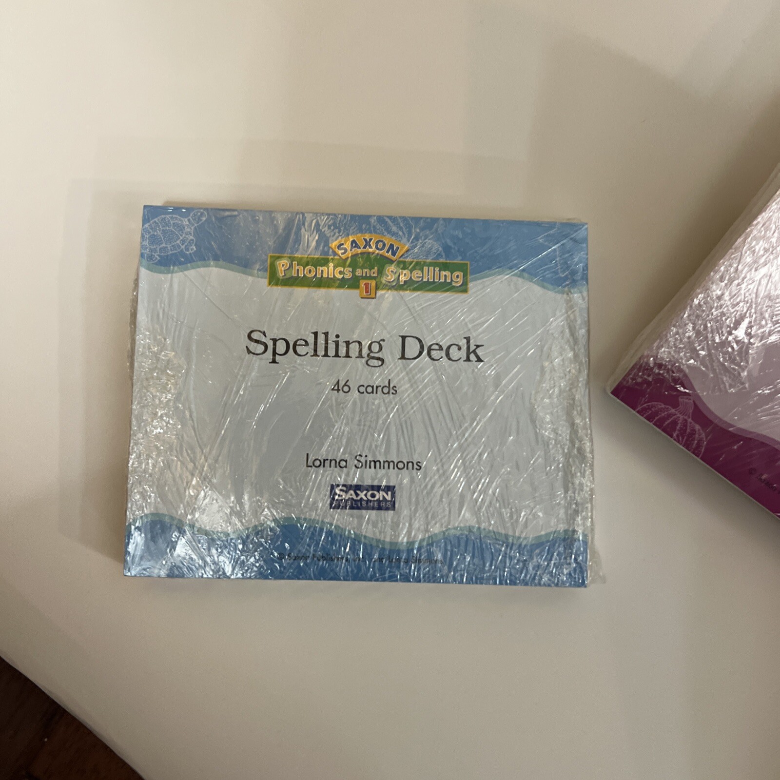 Saxon phonics and spelling REVIEW DECKS GRADE 1, w/classroom box (2003)