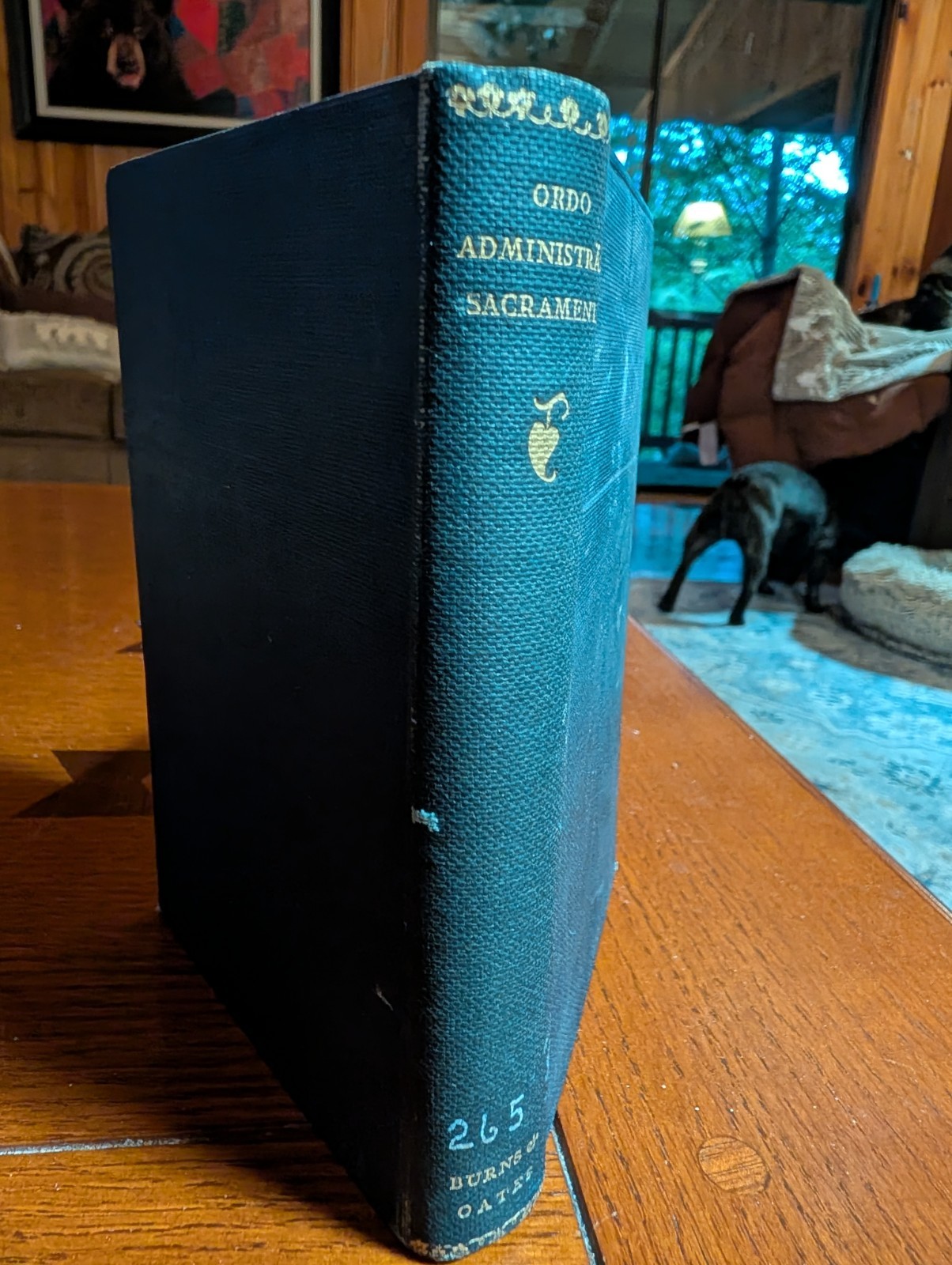 1915 Ordo Administrandi Sacramenta Latin Catholic Liturgy Burns Oates HC