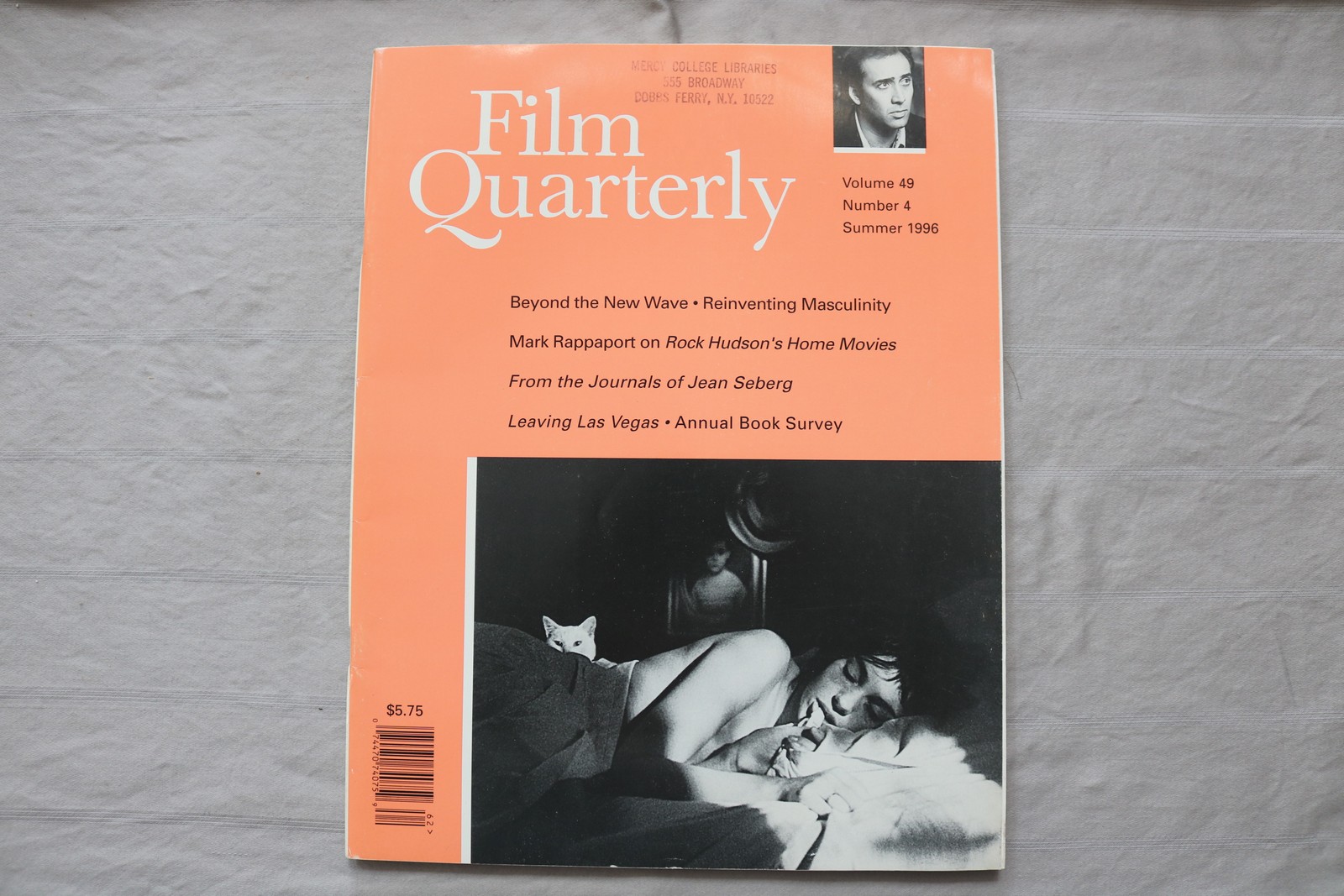 1996 SUMMER FILM QUARTERLY MAGAZINE – BEATRICE DALLE COVER – E 26790