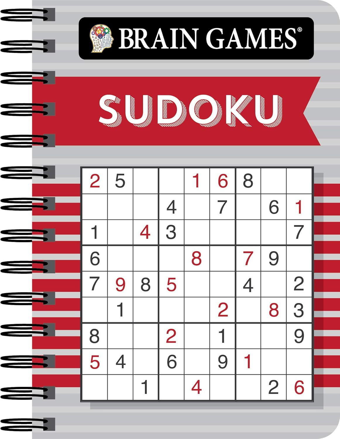Brain Games – To Go – Sudoku (Red)