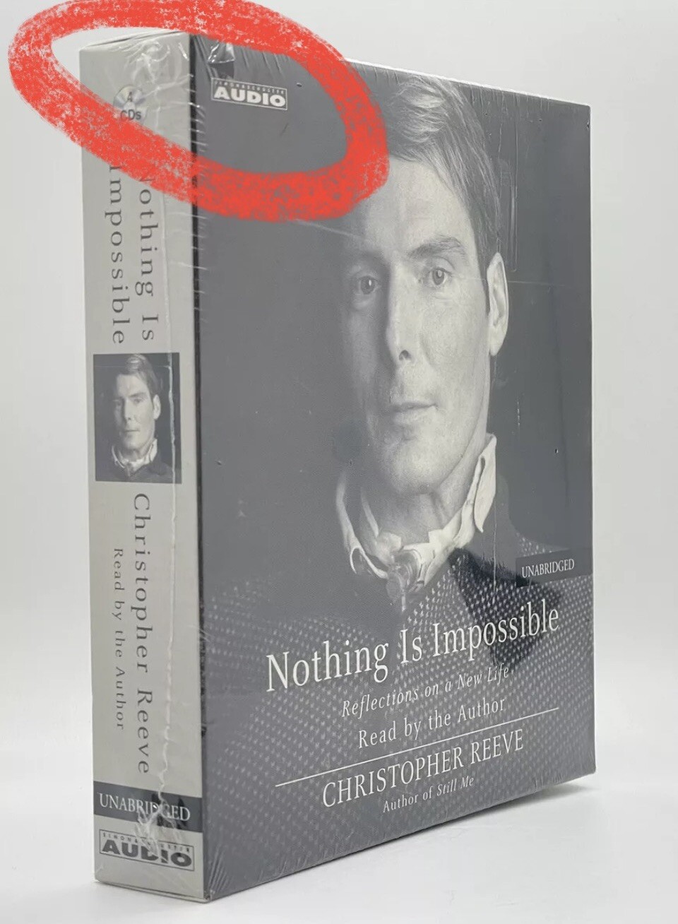 2002  Christopher  Reeve  Nothing  Is  Impossible  Audio  Book   Superman  Dolby