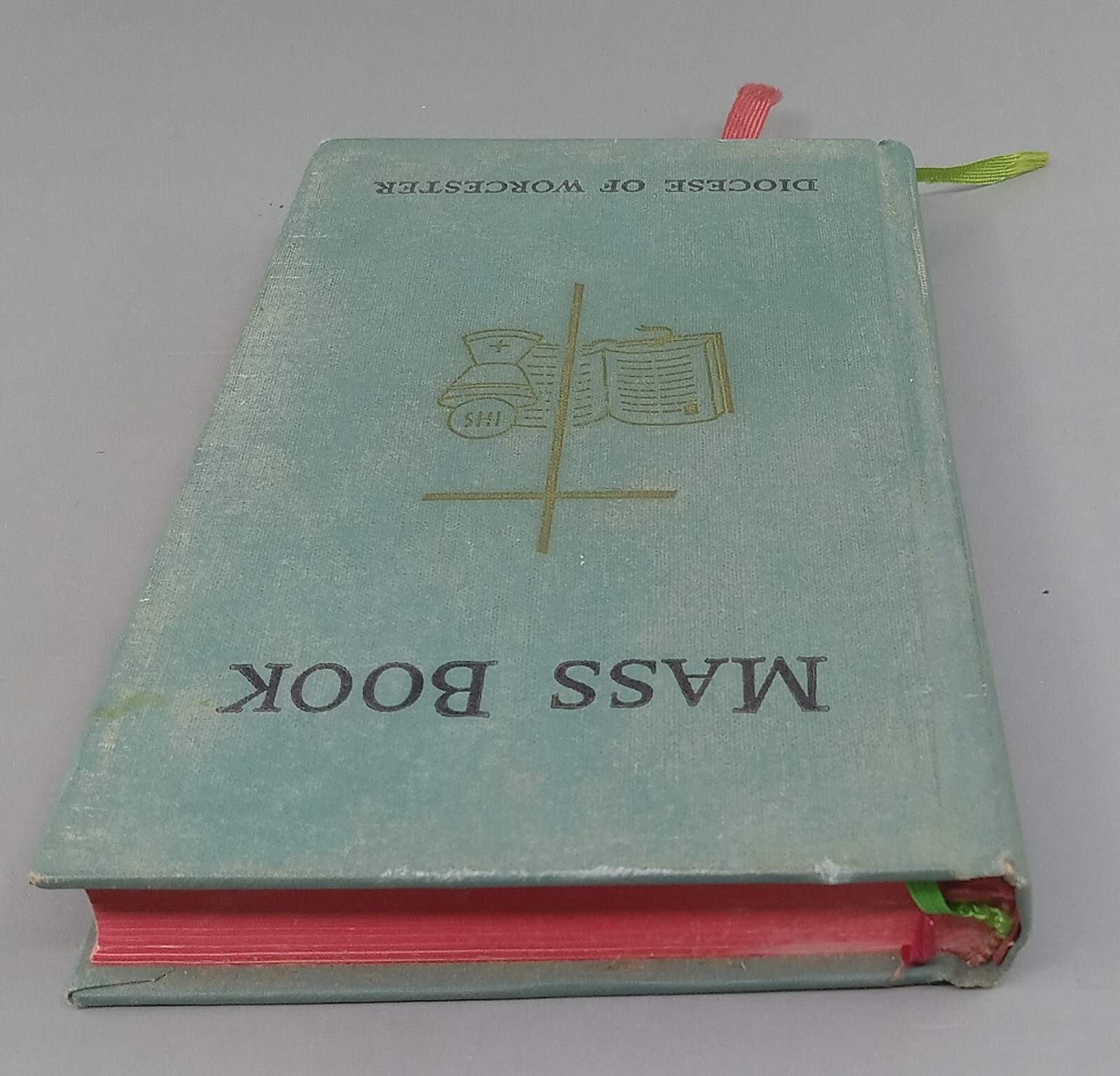 Mass Book Hymnal Diocese of Worcester HC 1965 Catholic Book Publishing 576 Pages