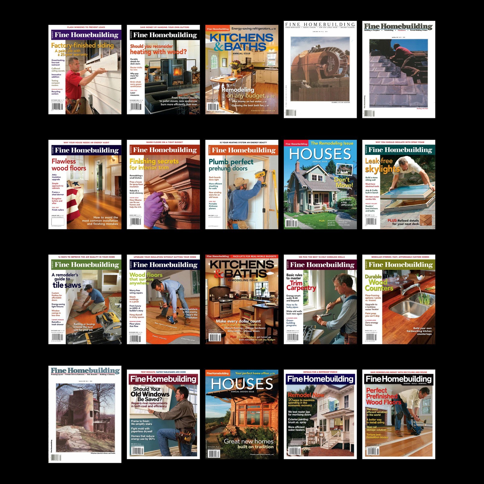 Fine Homebuilding Magazine – 392 Issues & Specials on USB + Immediate Bonus