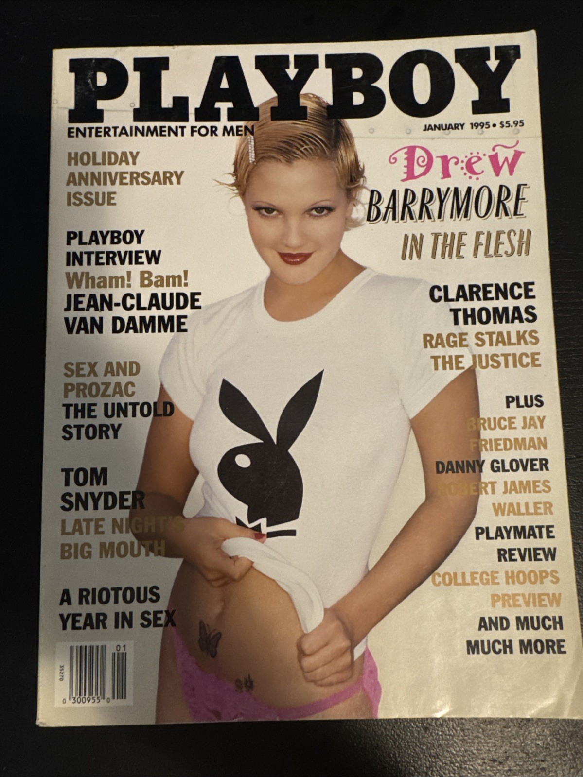Vintage Playboy Magazine January 1995