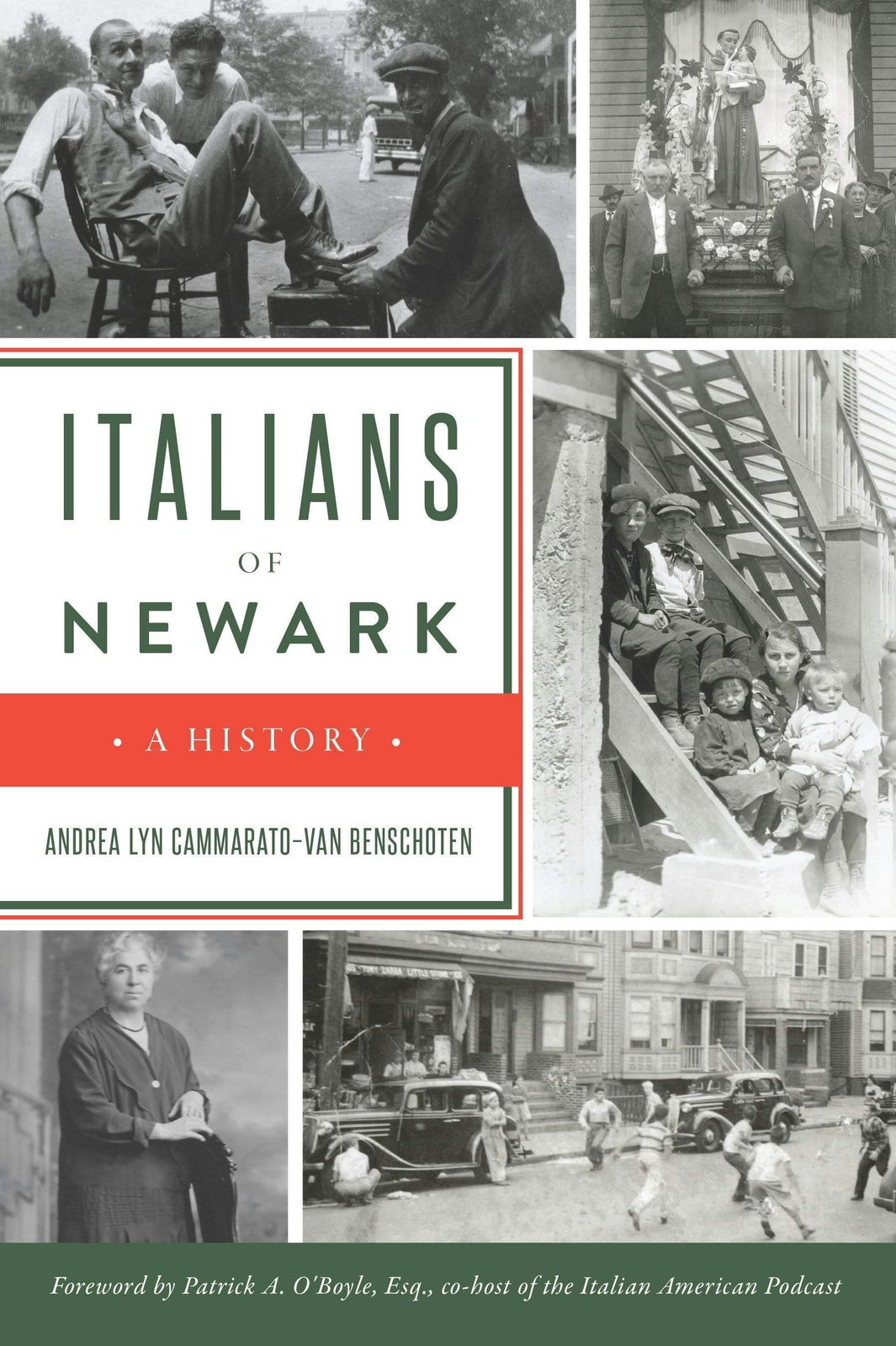 NEW The History Press Italians of Newark, NJ 9781467155960 American Heritage Tra
