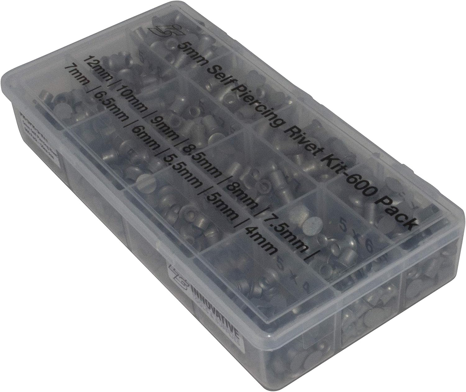 Self-Piercing Rivets 5mm Assorted Kit 600PCS – Compatible Replacement