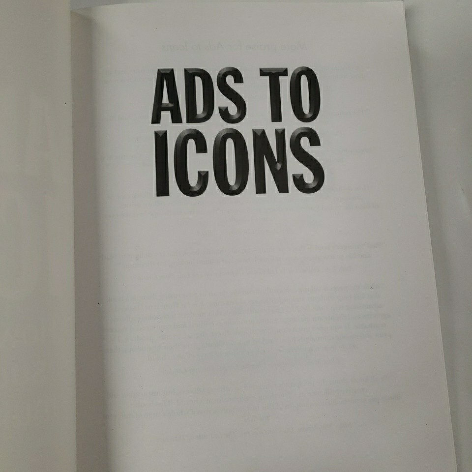 Ads to Icons: How Advertising Succeeds In A Multi… by Springer, Paul Paperback