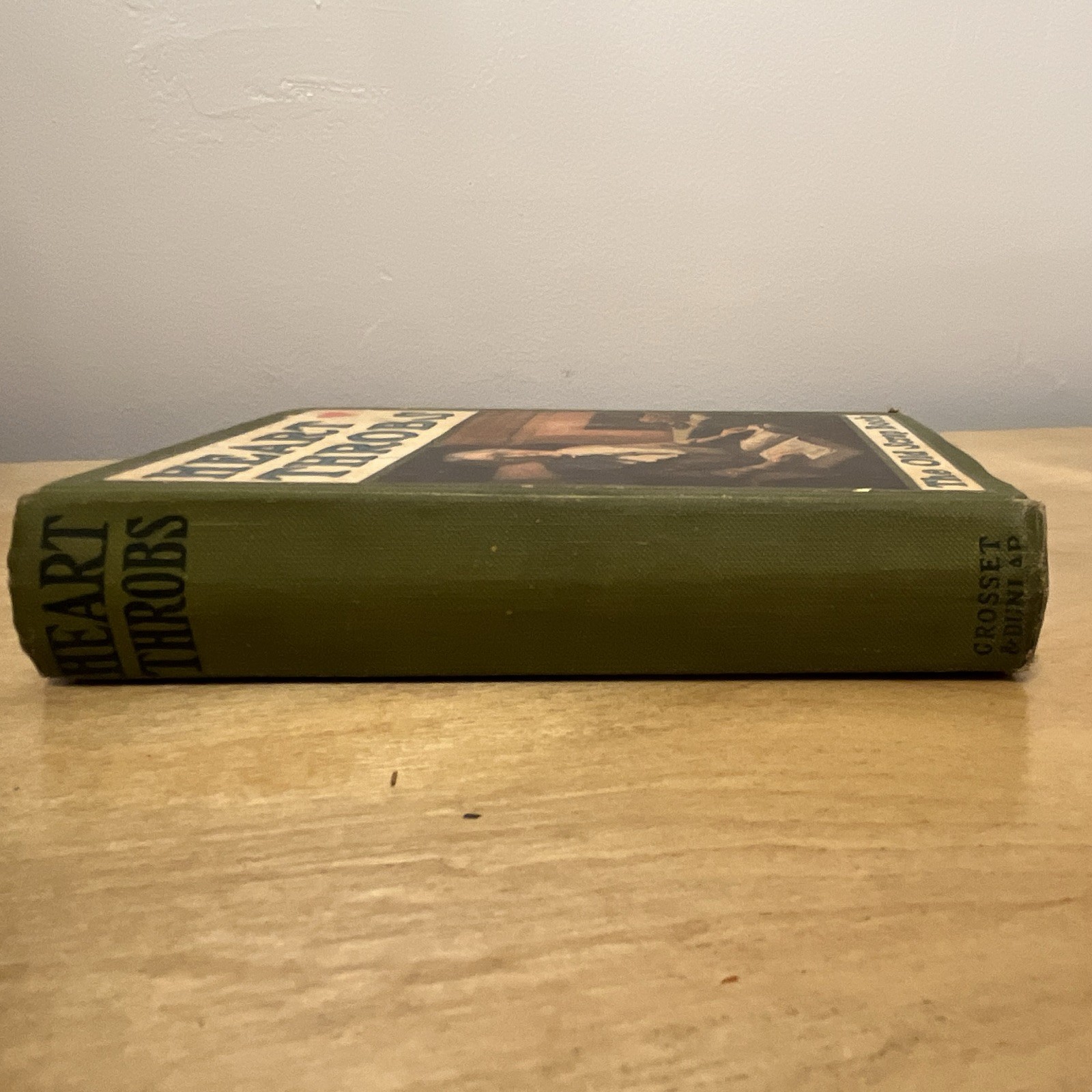 Heart Throbs: The Old Scrap Book Hardcover Illustrated, Grosset & Dunlap