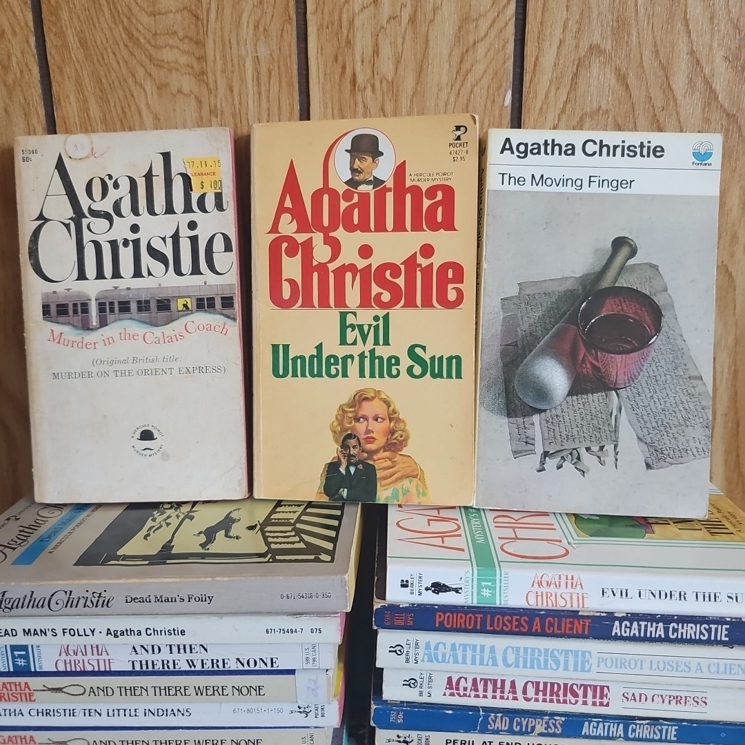 Agatha Christie Build Your Own Lot!! Poirot & Marple Vintage Paperbacks