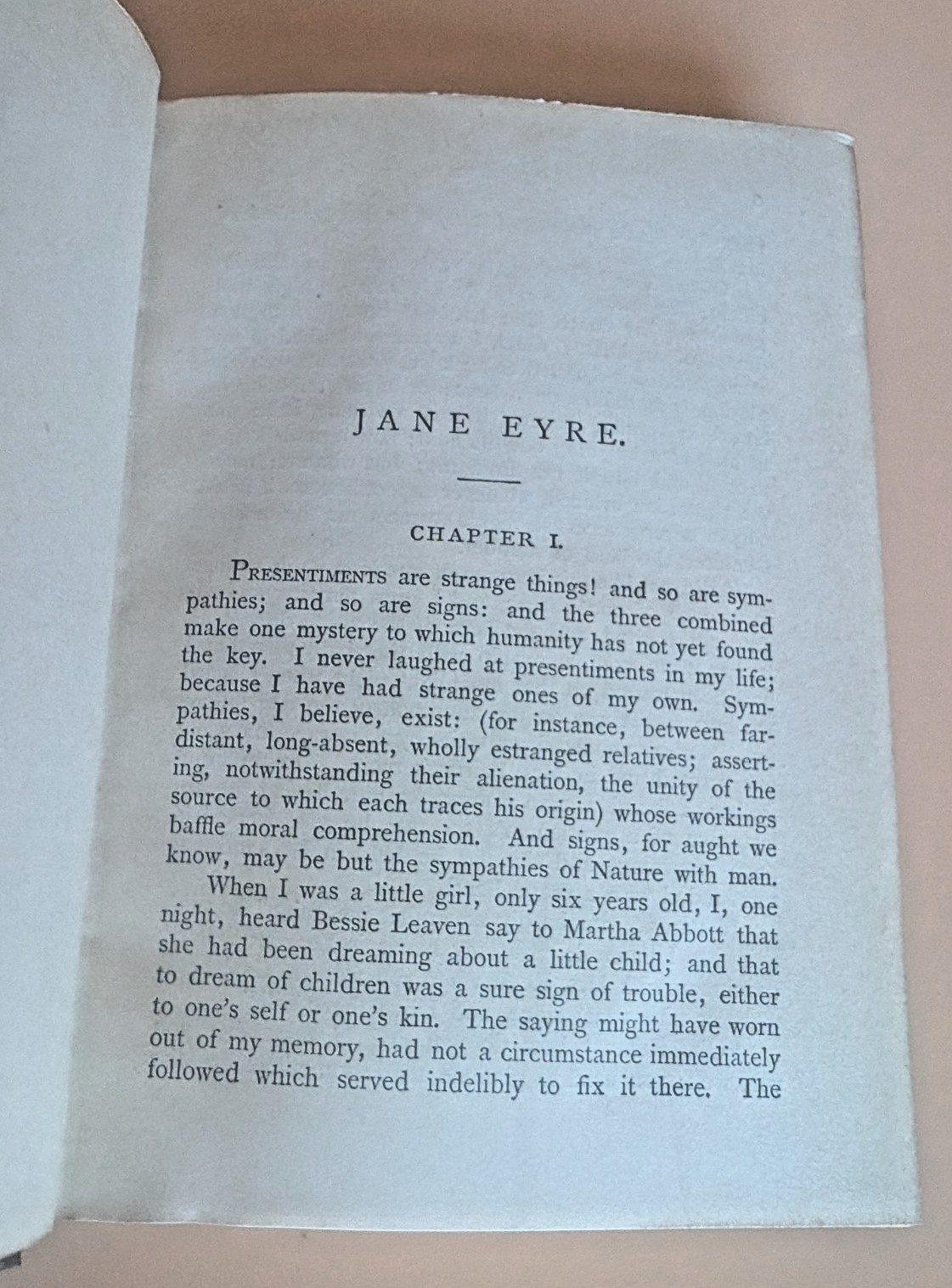 1850 Jane Eyre Currer Bell Fine Leather Binding 2 Vol Tauchnitz Set