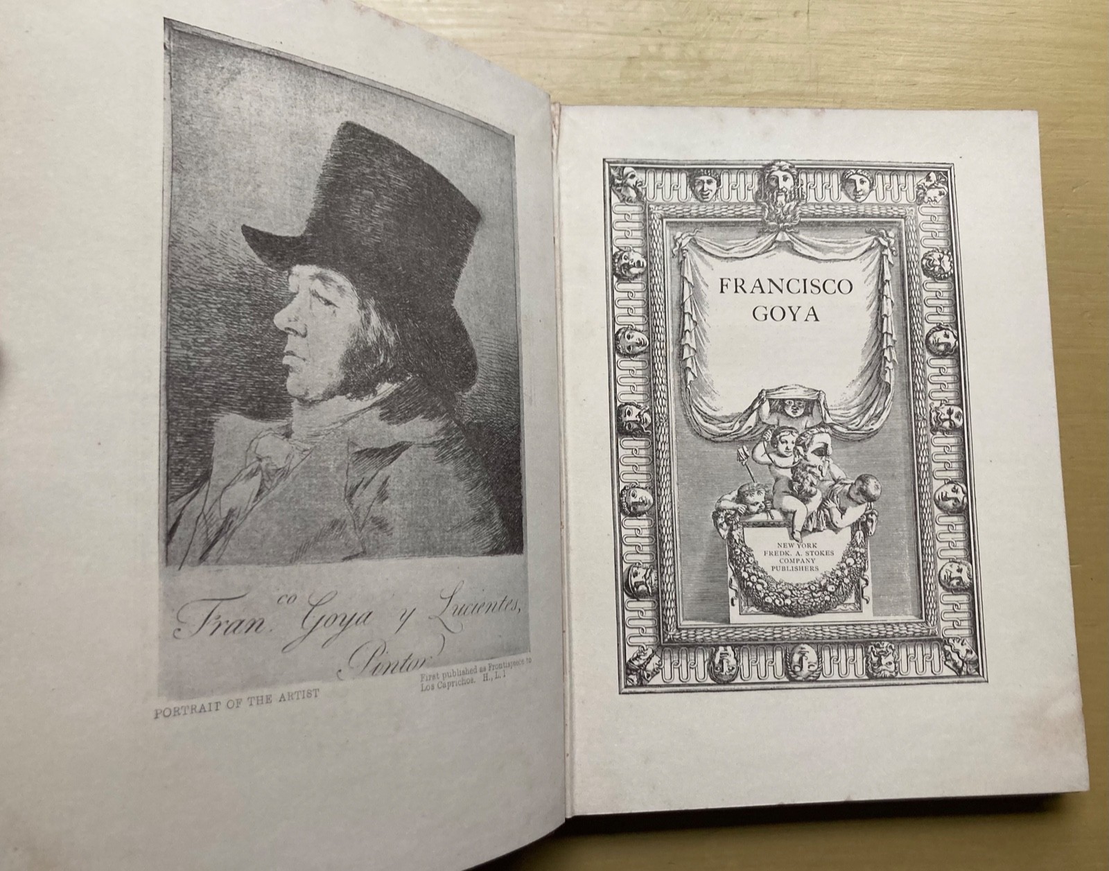 FRANISCO GOYA Great Engravers: Engraved Plates: Gilt Cover : 1900’s