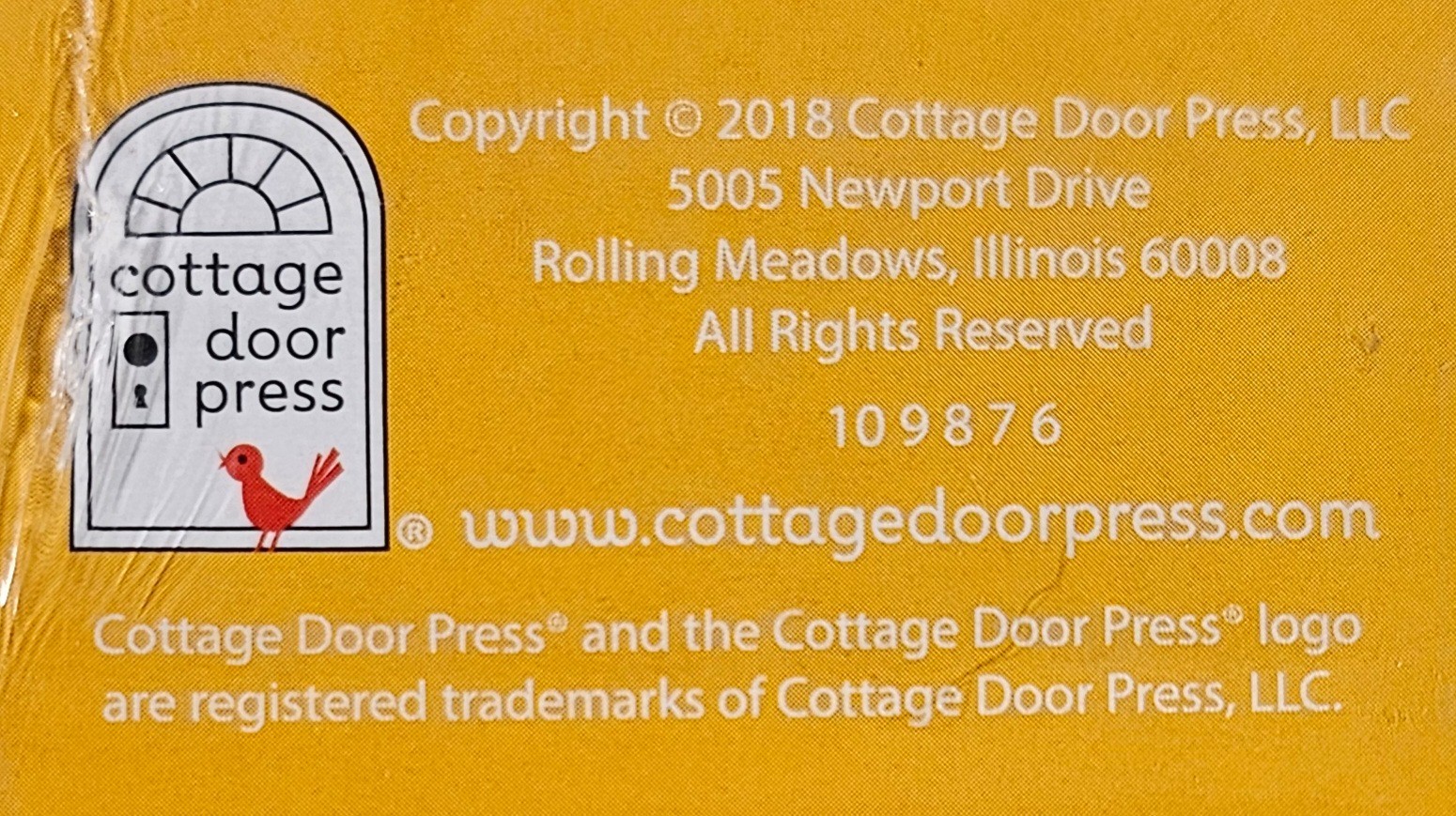 Lift-A Flap 4 Book Set Cottage Door Press 2018 NEW Sealed