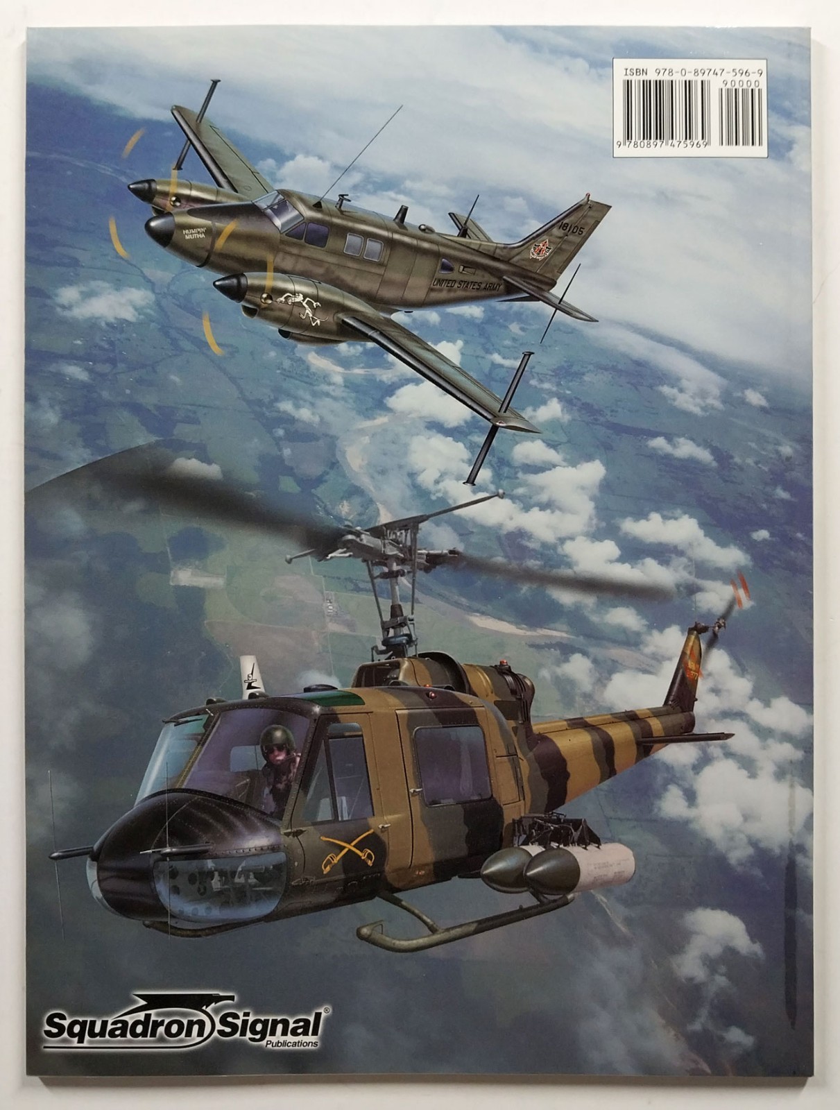 US Army Aviation In Vietnam by Wayne Mutza SC Book Squadron Signal 2009