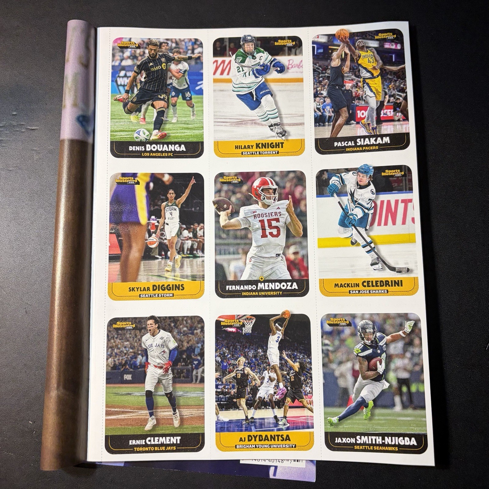 Sports Illustrated For Kids March/April 2026 Mendoza Dybantsa ROOKIE RC 6 COPIES