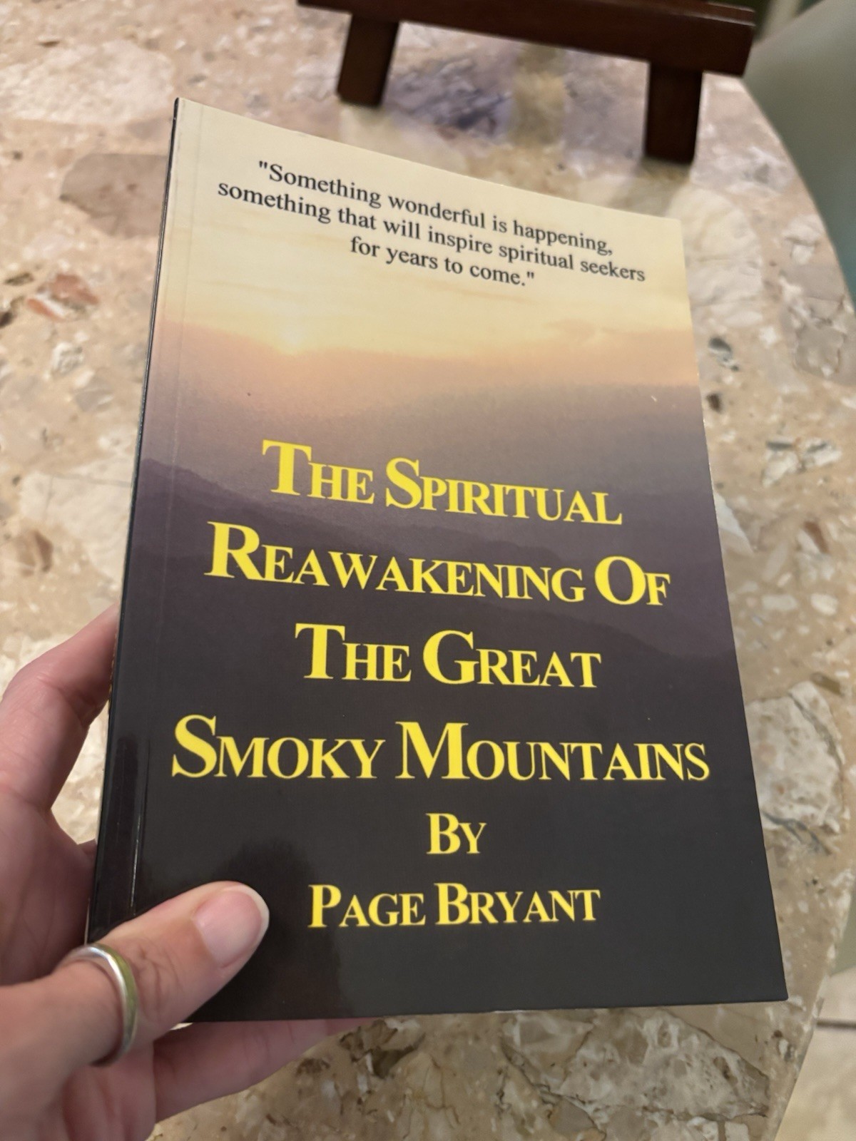 *SIGNED* The Spiritual Reawakening of the Great Smoky Mountains SC Book Bryant