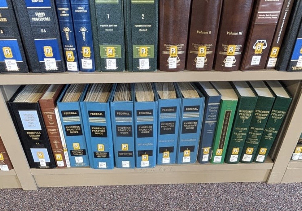 PRICE NEGOTIABLE! Wisconsin Law Book Library