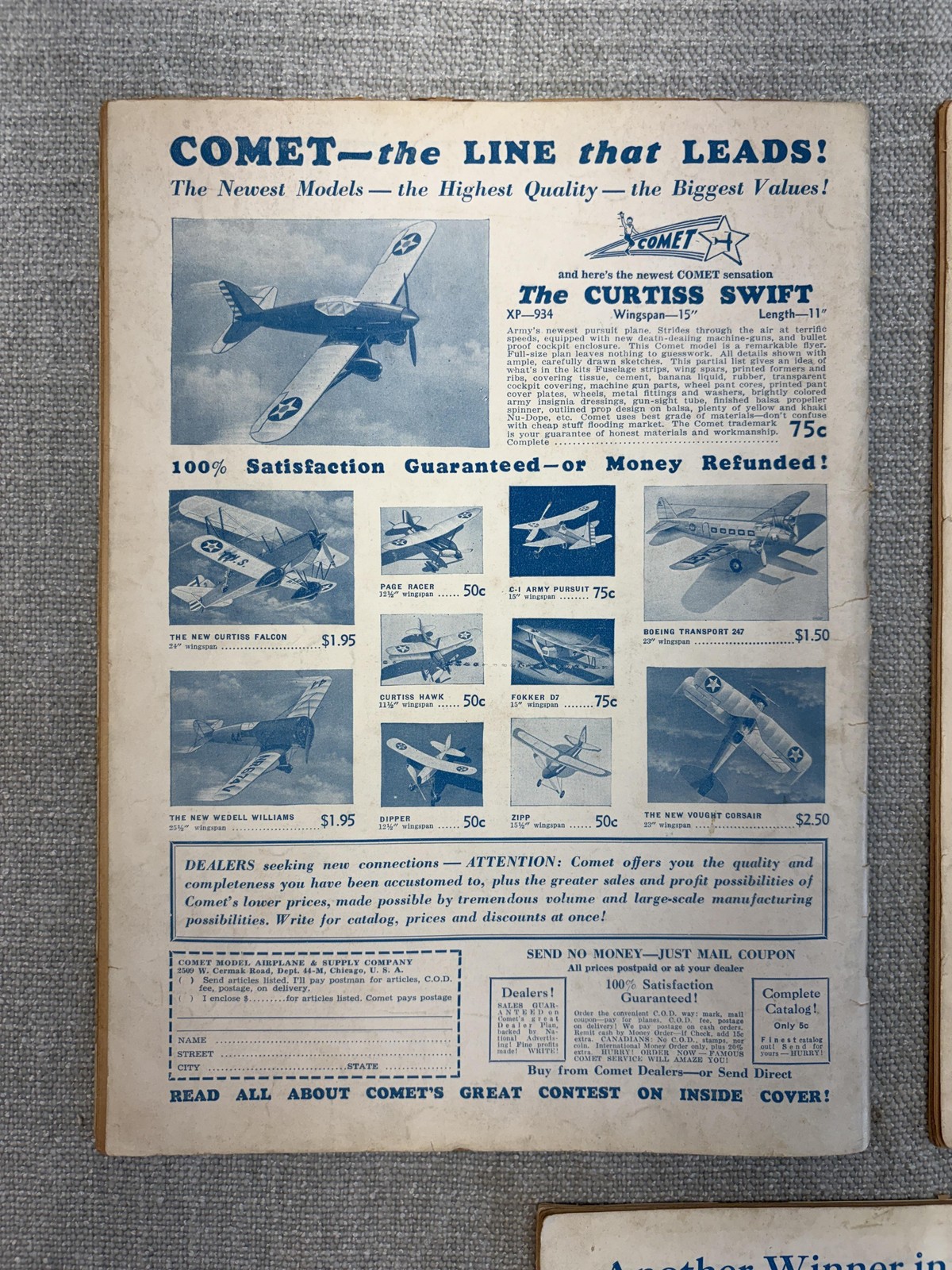 Vintage Universal Model Airplane News Magazine Lot 3 April Oct Nov PB USA Illus