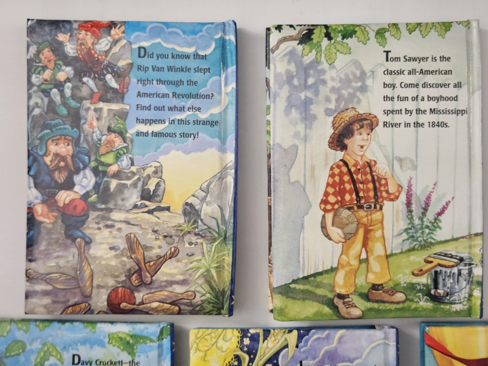VTG Tormont 1998 American Classics Collection 5 Mini Books Illustrated For Kids