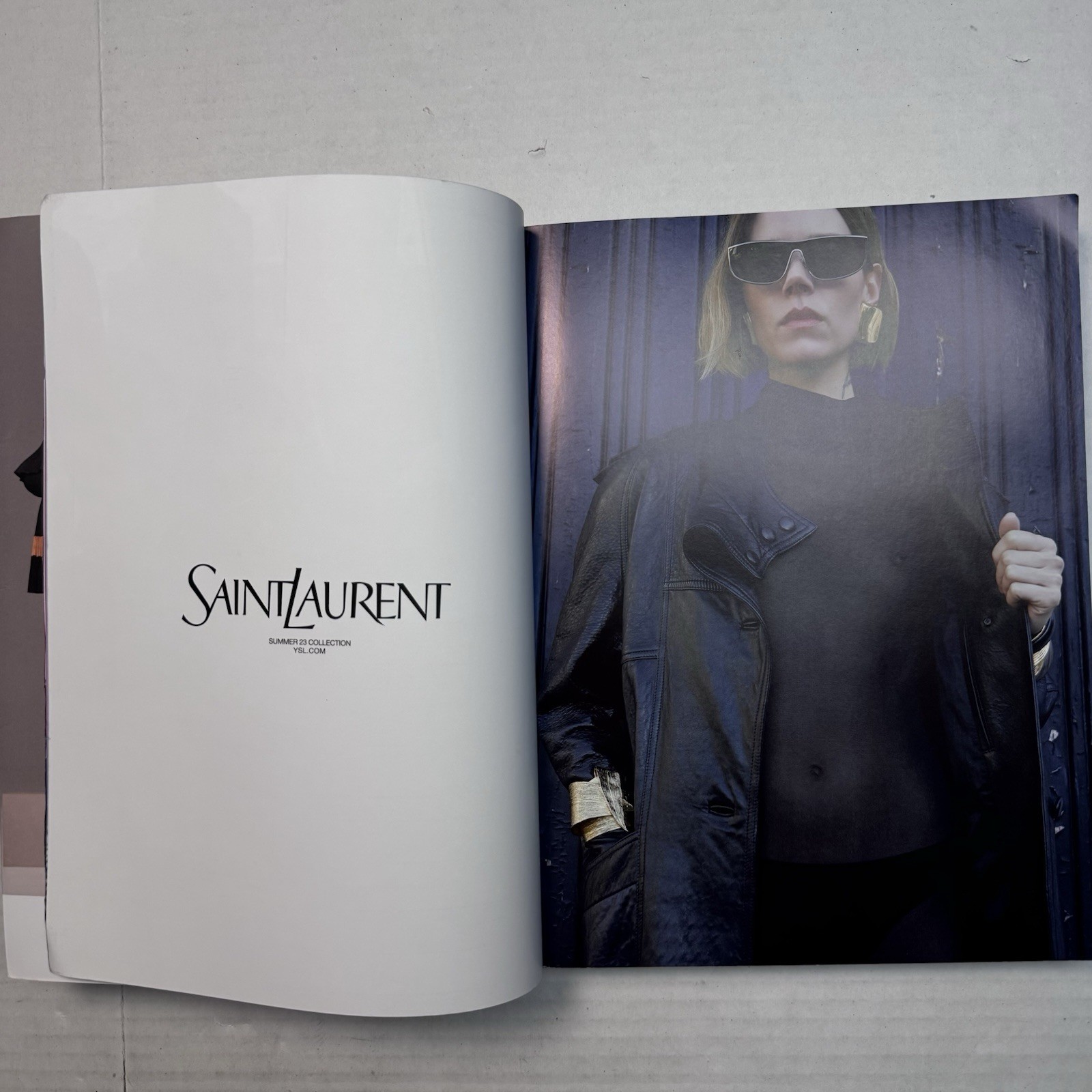 Document Journal #22 Spring/Summer 2023 Fashion Magazine Saint Laurent 560 Pages