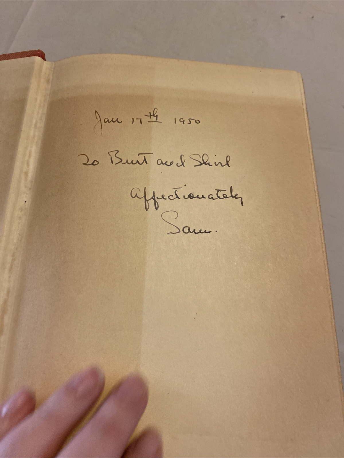 White King – Samuel Harrison (1950, 1st Edition, Hardcover, Dust Jacket, SIGNED)