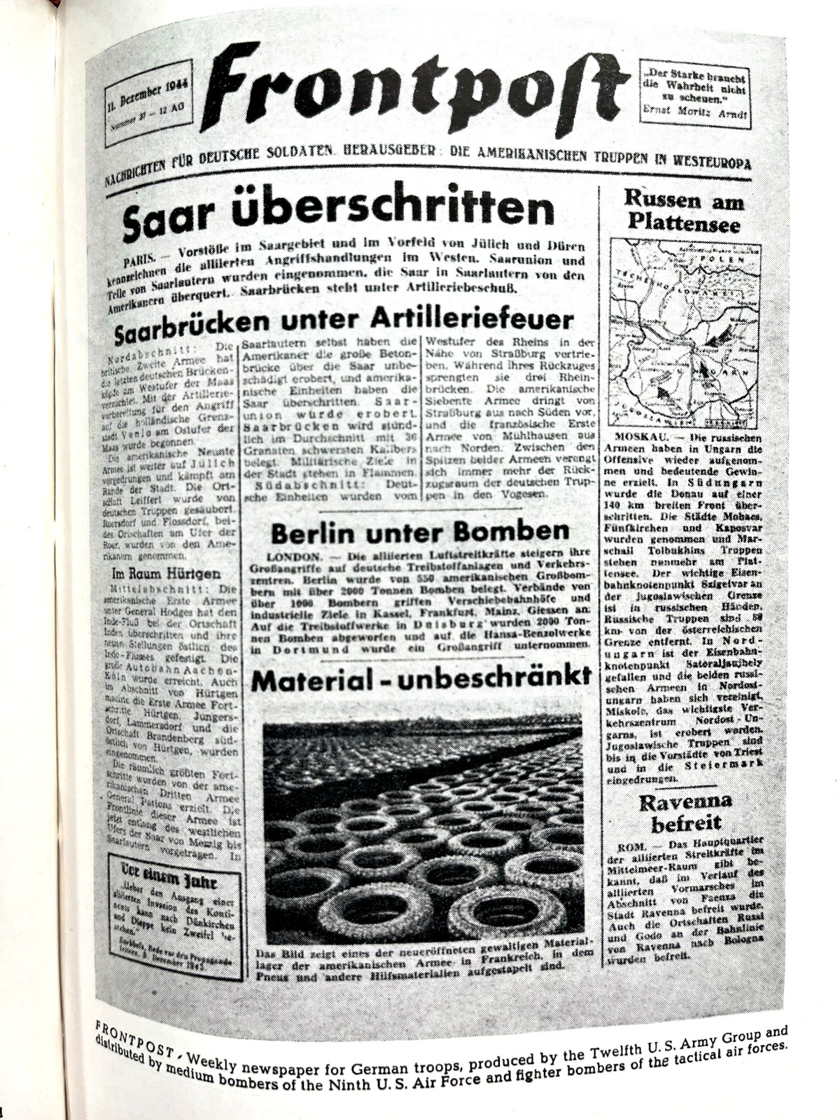Sykewar: Psychological warfare against Germany by Daniel Lerner (1949, HC) VG