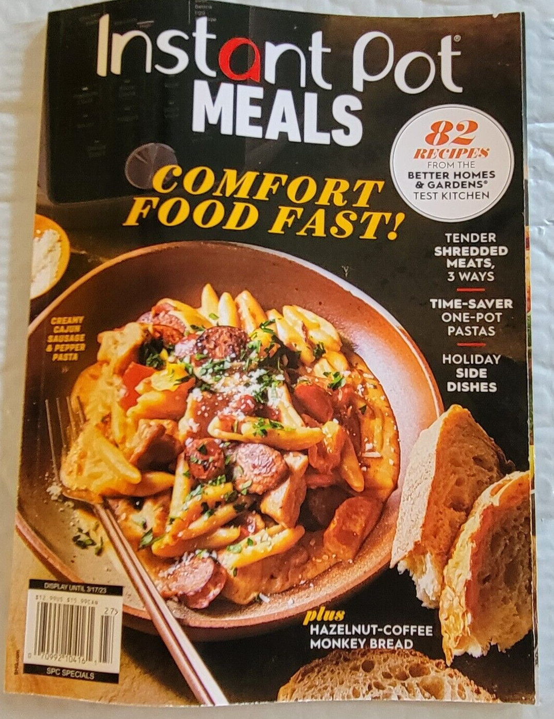 INSTAPOT MEALS – Comfort Food Fast! – 82 Recipes From the BHG Test Kitchens
