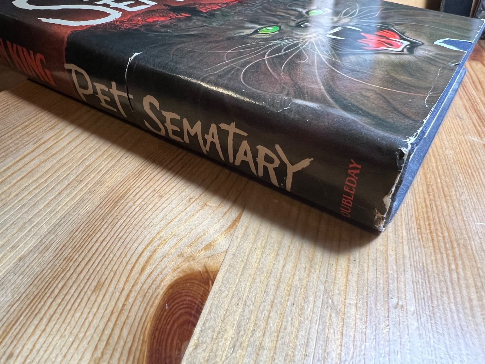 Stephen King Pet Sematary 1983 Doubleday First Edition HC DJ