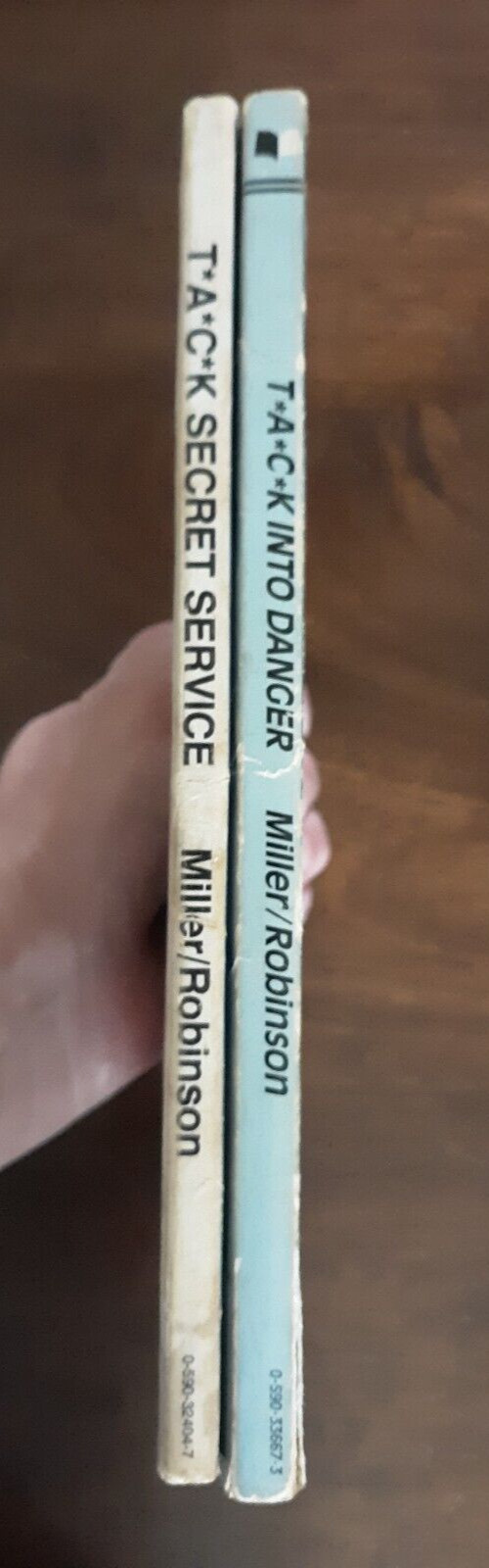 2 Books–T*A*C*K SECRET SERVICE/T*A*C*K INTO DANGER by Miller and Robinson.