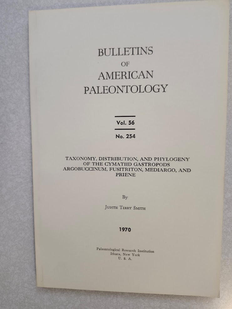 Taxonomy Distribution Phylogeny Cymatiid Gastropods American Paleontology Nice!!