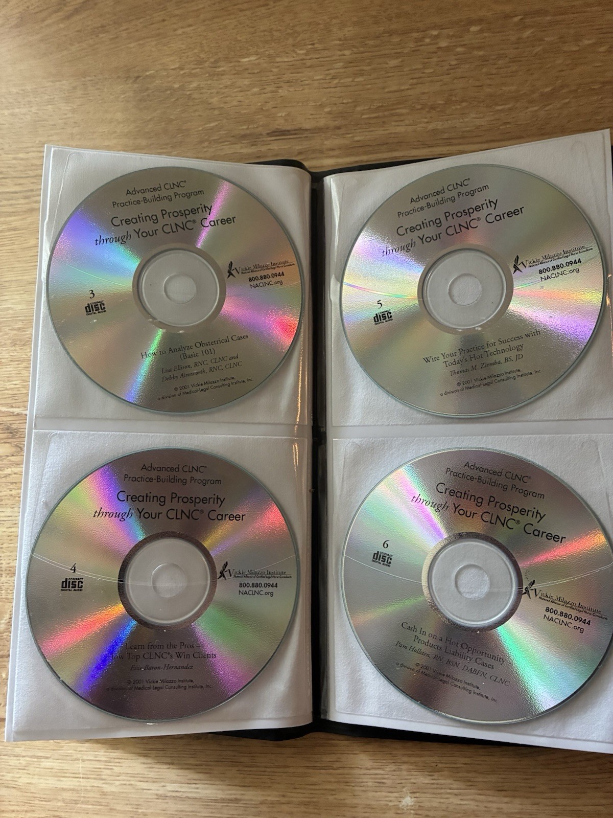 National Alliance of Certified Legal Nurse Consultants Complete Set Conf. DVDs