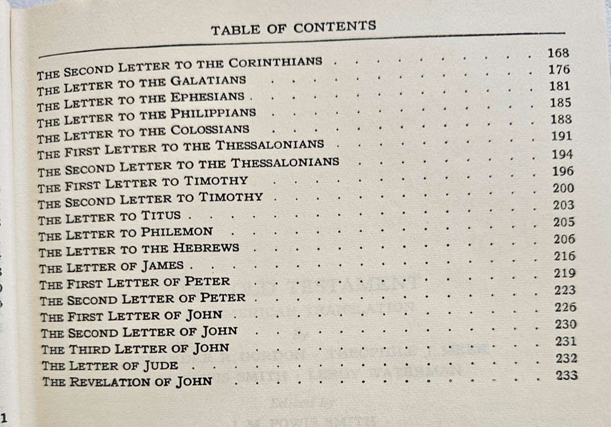 Vtg 1964 COMPLETE BIBLE SMITH GOODSPEED HCDJ American Translation APOCRYPHA OTNT