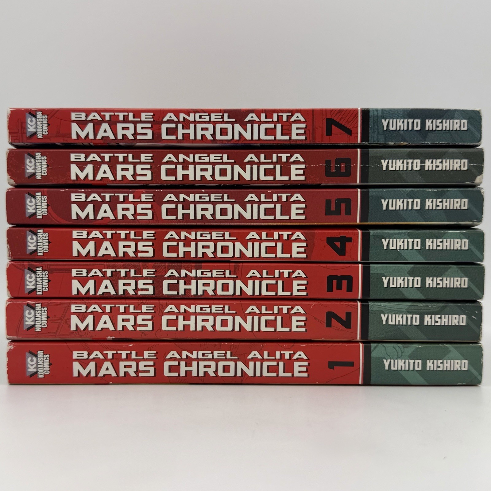Battle Angel Alita Mars Chronicle vol 1-7 – Yukito Kishiro (Kodansha, 2018-2021)