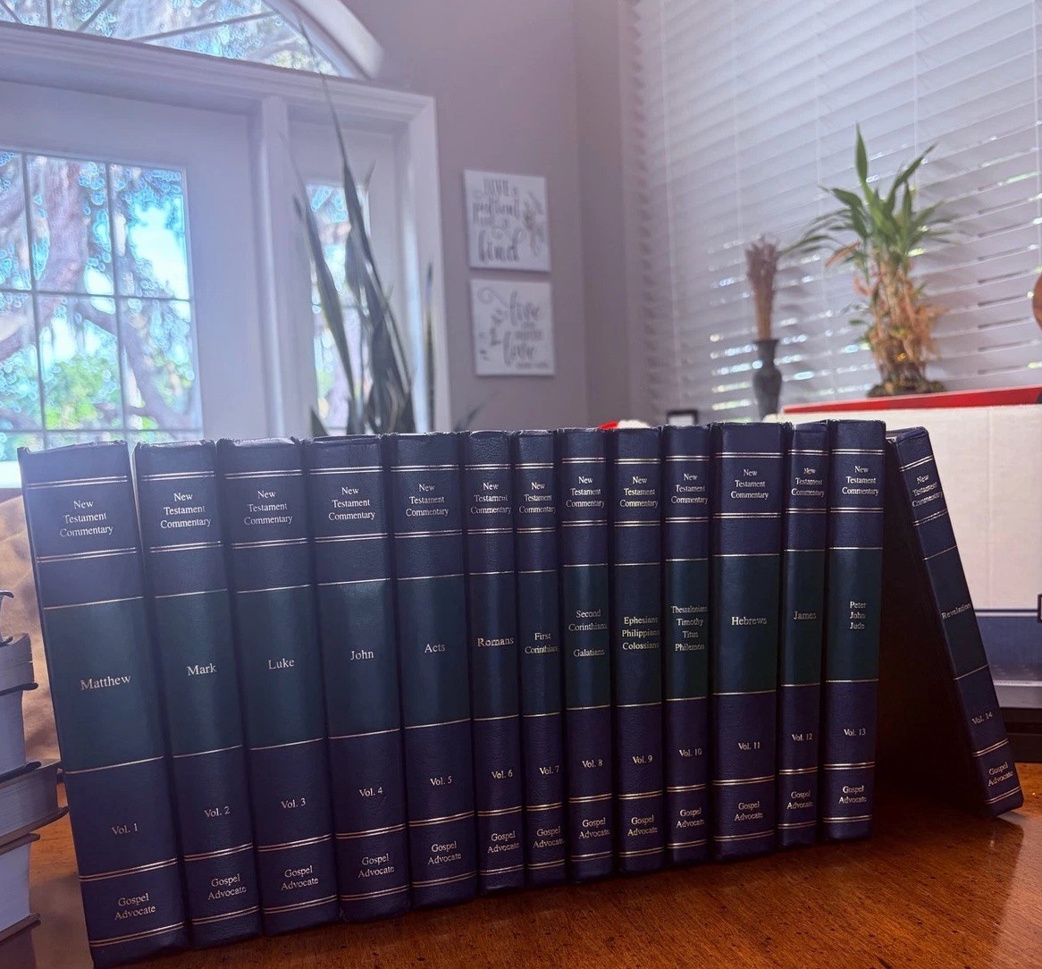 Gospel Advocate New Testament Commentary Set of 14 Hardcover Books