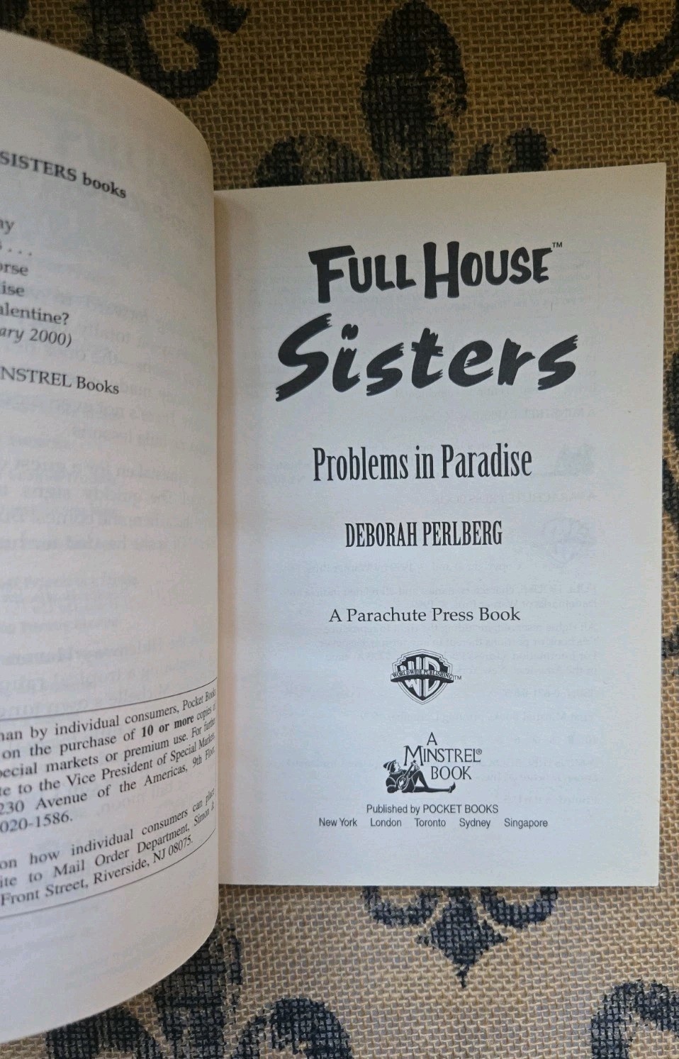 90s Full House TV Show Teen Book Lot – Stephanie and Michelle