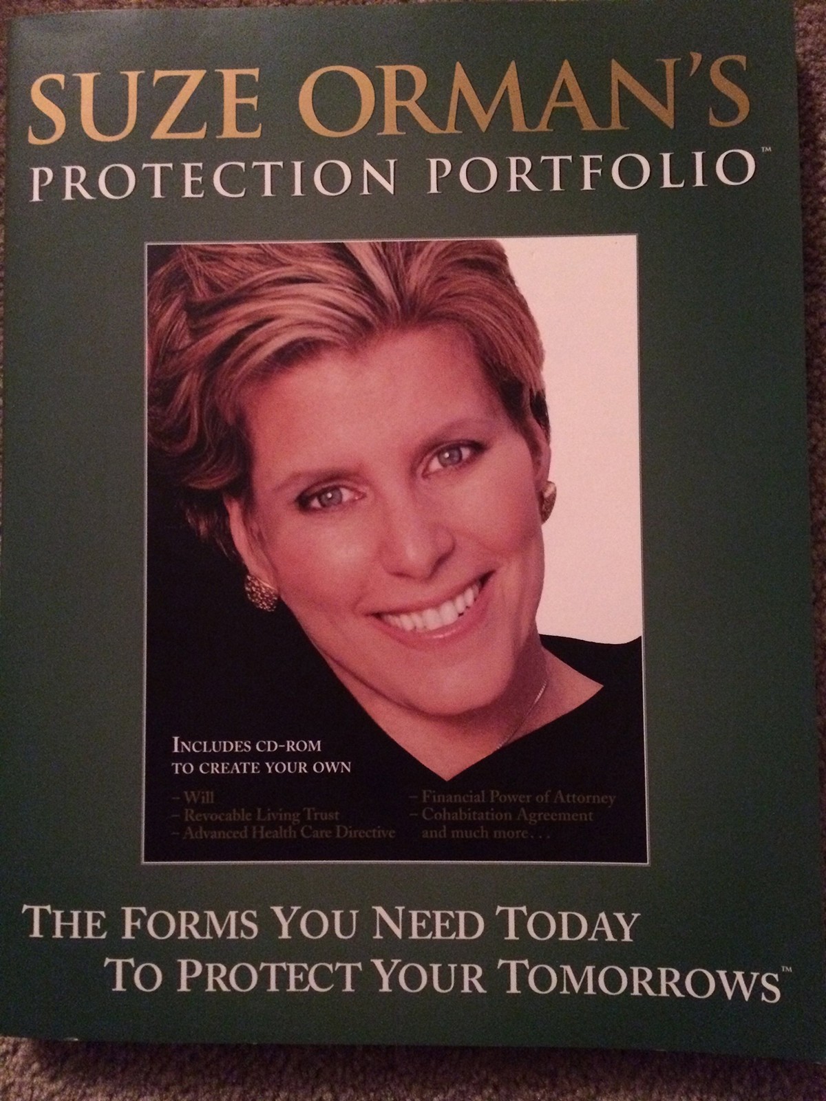 Suze Orman Protection Portfolio, Book Cover May Vary