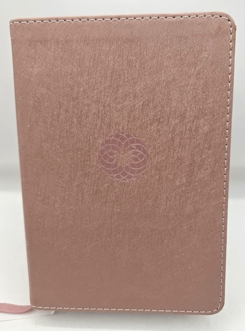 NIV Compact Bible Red Letter Comfort Print Pink 2022 Zondervan 8.5 Print Size