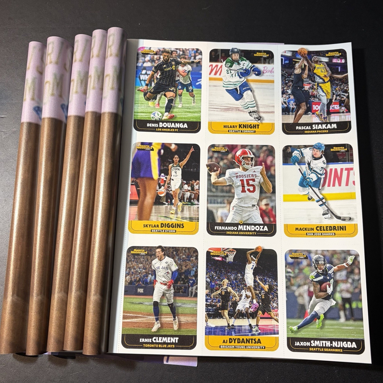 Sports Illustrated For Kids March/April 2026 Mendoza Dybantsa ROOKIE RC 6 COPIES
