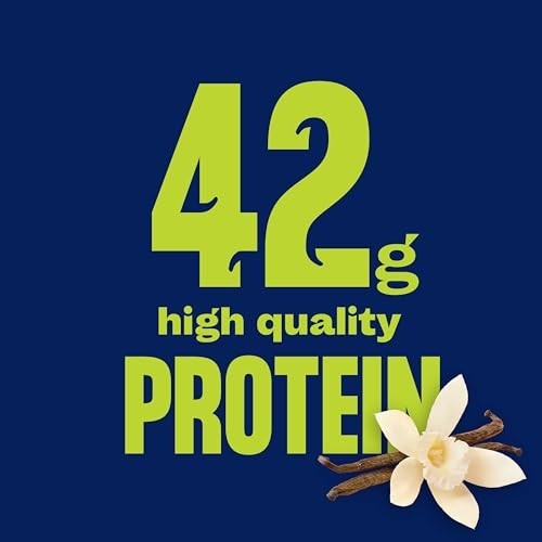 Core Power Elite High Protein Shake, Vanilla, 42g Bottle, 14oz, 12 Pack