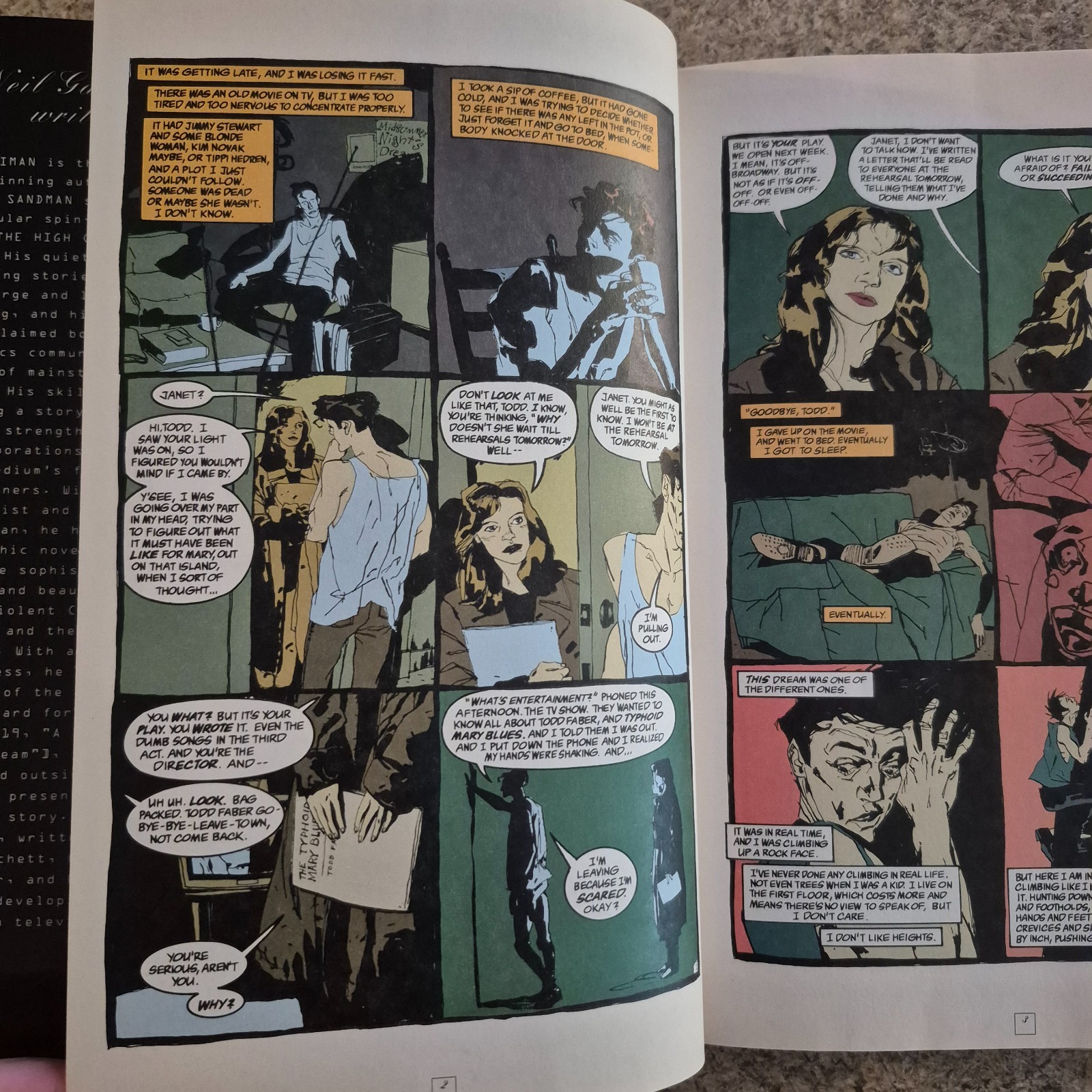 Sandman Fables and Reflections 1993 HC DJ Neil Gaiman 1st print Graphic Signed