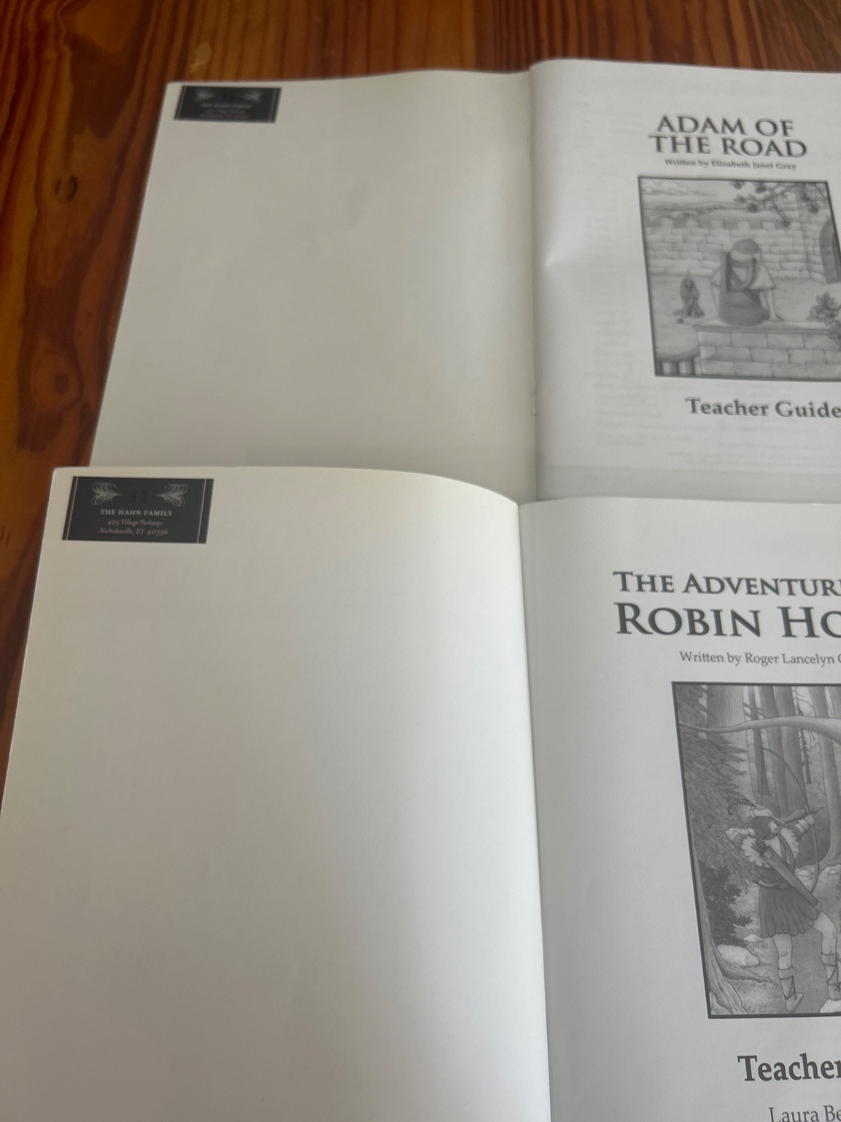 Memoria Press Literature Teachers Guide Set