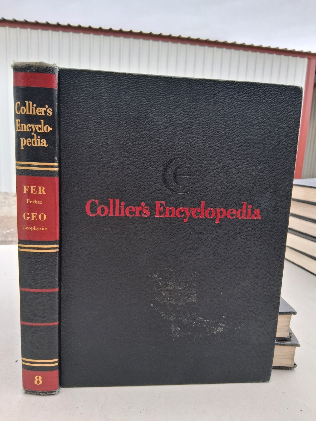 1957 Collier’s Encyclopedia Volume 1 – 20 Complete Set, See Photos