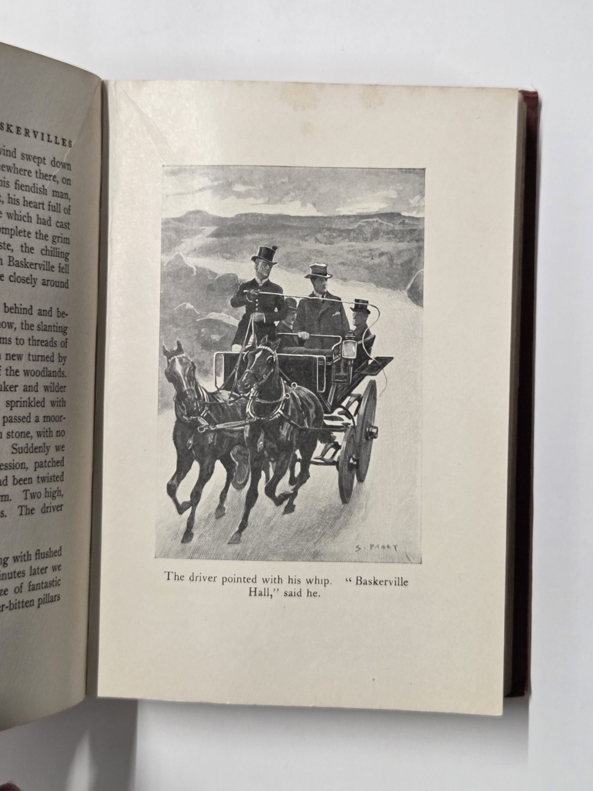 1902 Hound of the Baskervilles Arthur Conan Doyle 4th Imp George Newnes HC
