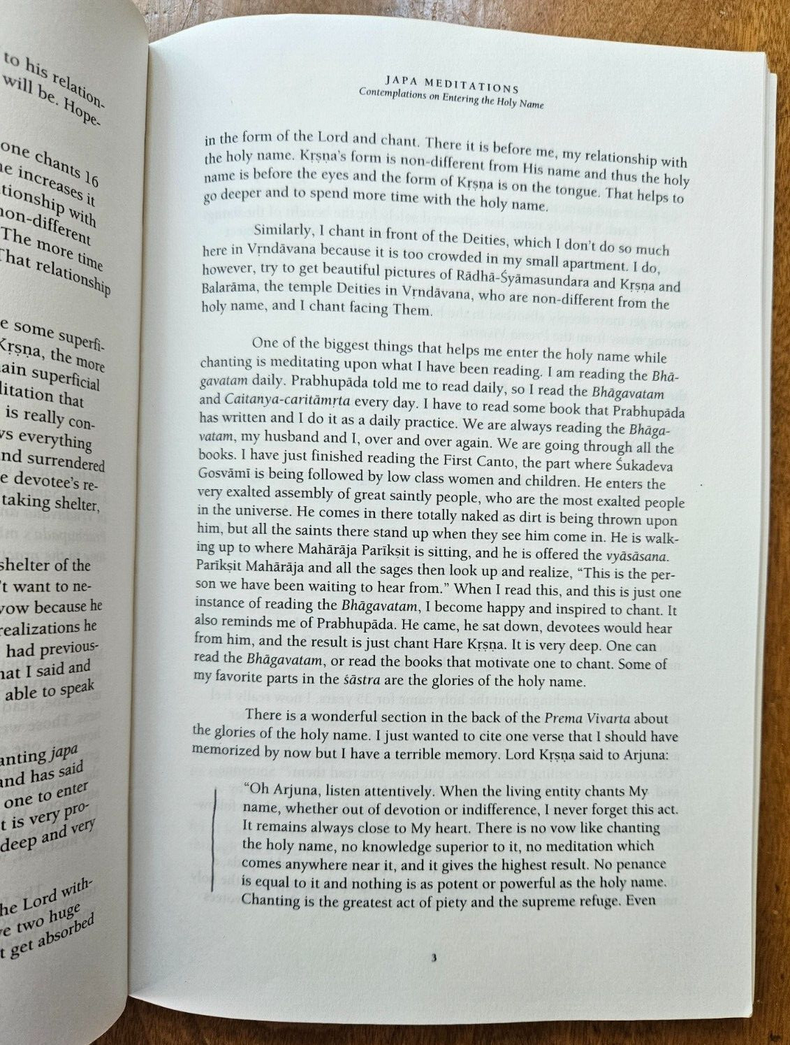 Japa Meditations: Contemplations on Entering the Holy Name by Dhanurdhara Swami