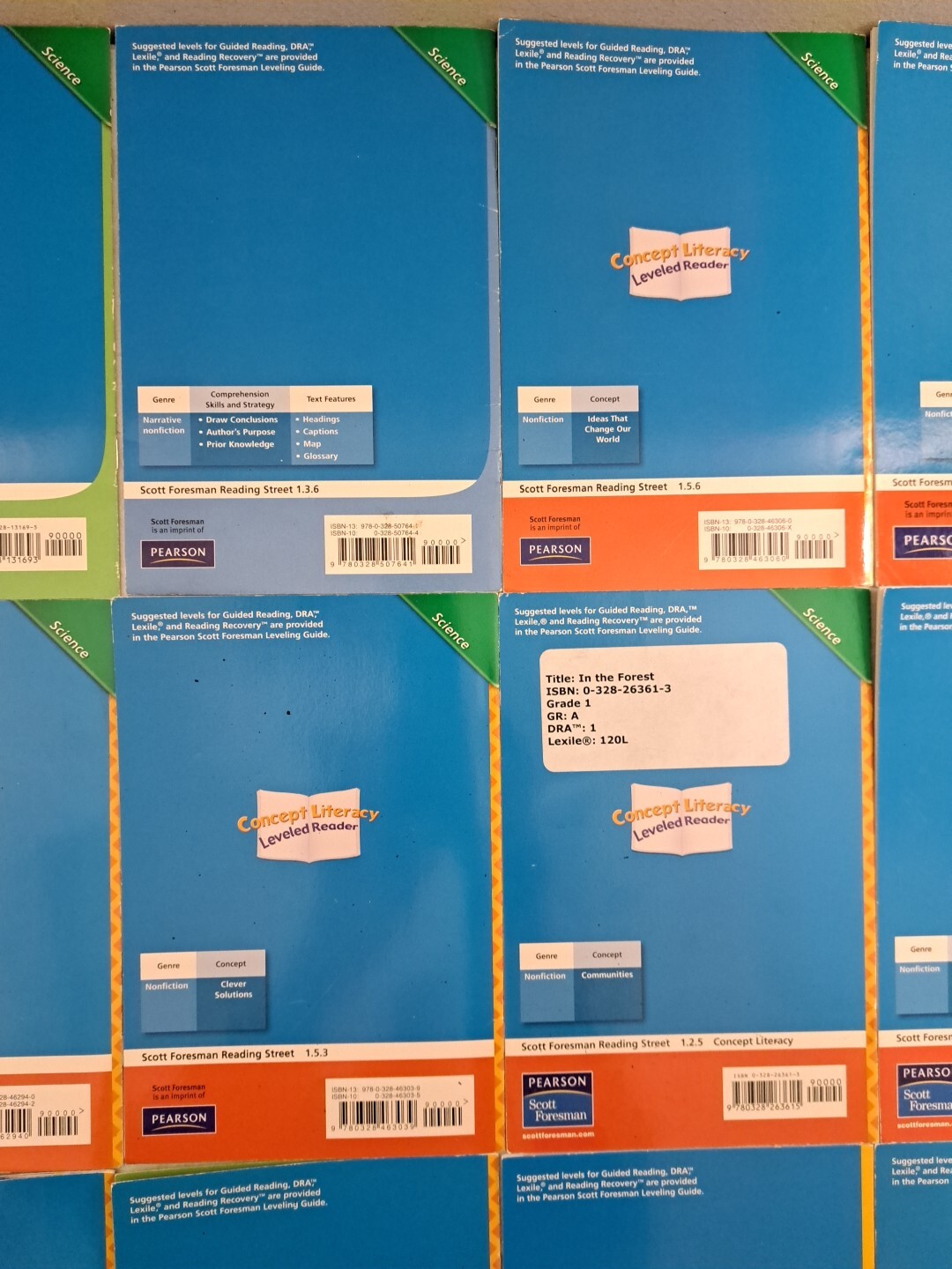 Lot Of 20 Level 1 Readers-Science, Social Studies, Etc-Grade 1