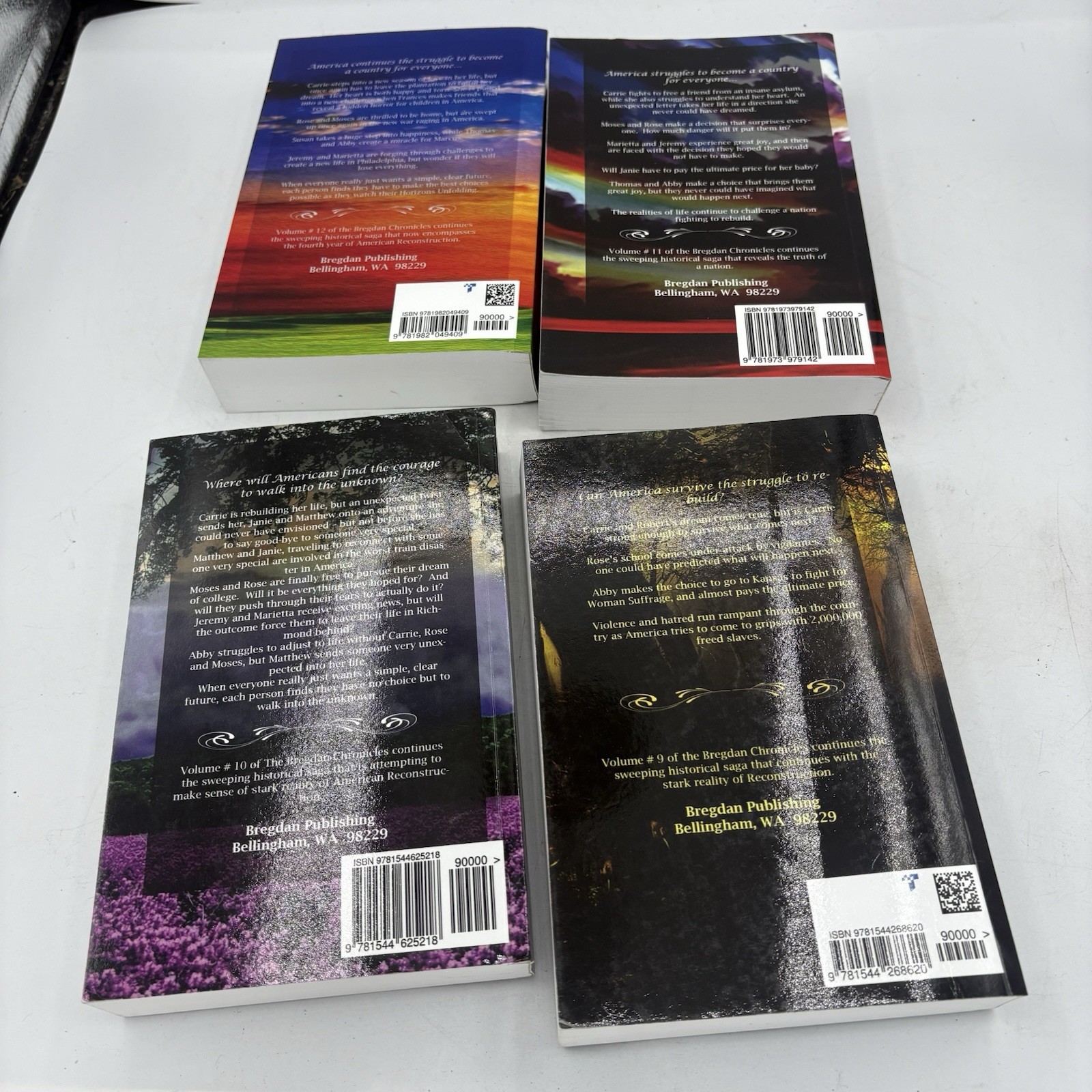 The Bregdan Chronicles Ginny Dye Volumes 9-12 Paperback Civil War Historical Fi