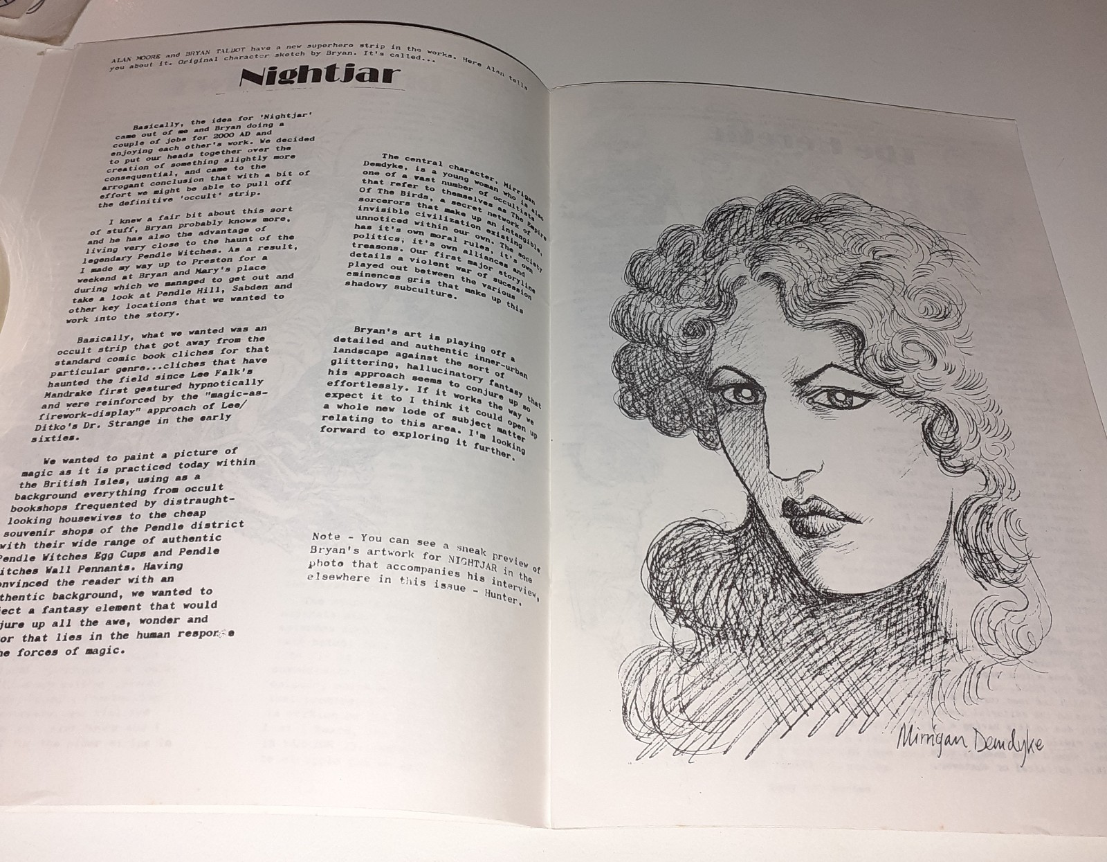 SSI JOURNAL no.49 fanzine UK 1983 ALAN MOORE Miracleman V for Vendetta Warrior