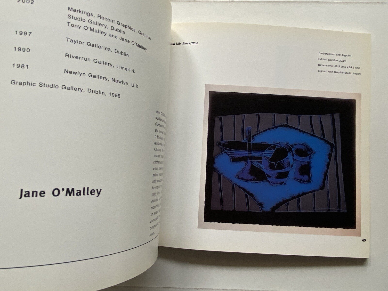 VERY RARE 2003 Government of Ireland ART EXHIBITION BOOK Impressions Exhibition