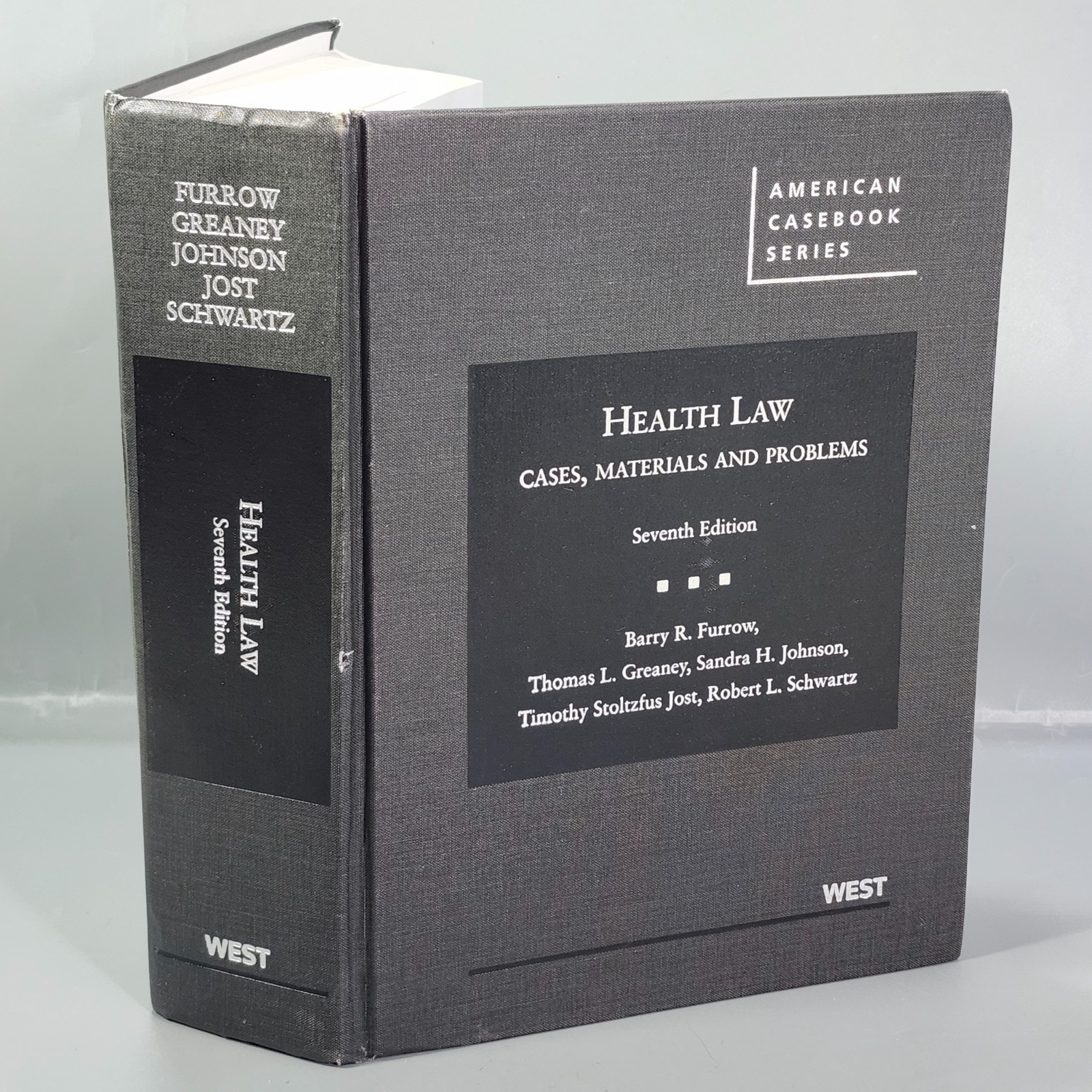 Health Law Cases 7th Ed HC Book West Law School 2013 American Casebook Series